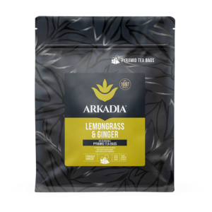 Arkadia Lemongrass and Ginger Pyramid Bags 200g