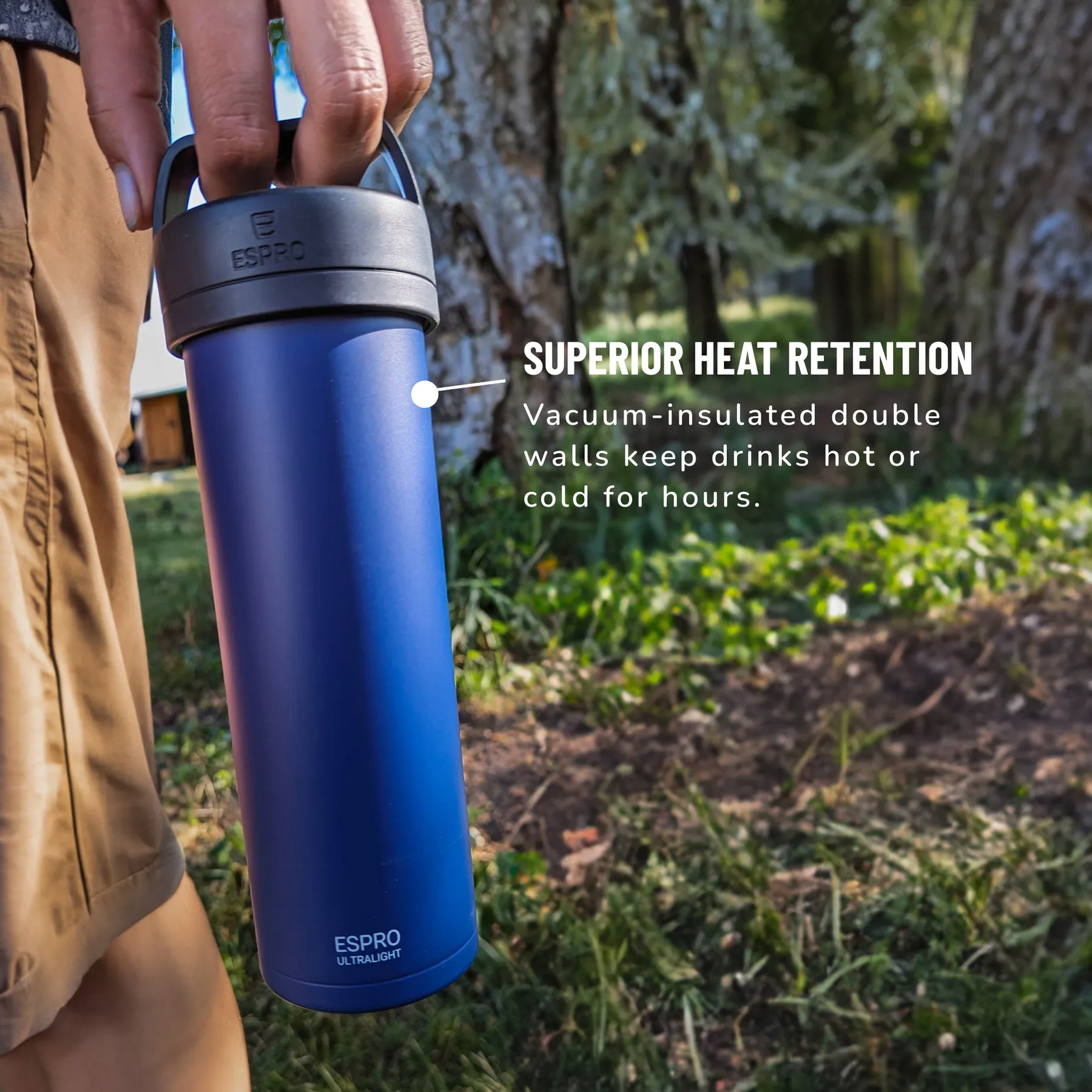 ESPRO - P0 PRESNA FRANCESA VIAJE 470mL Blue - Imagen 4
