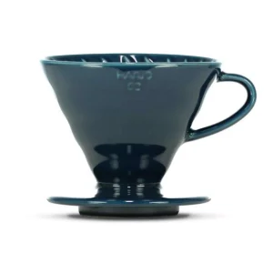 HARIO - V60 02  Indigo blue ceramic dripper 1-4 CUP